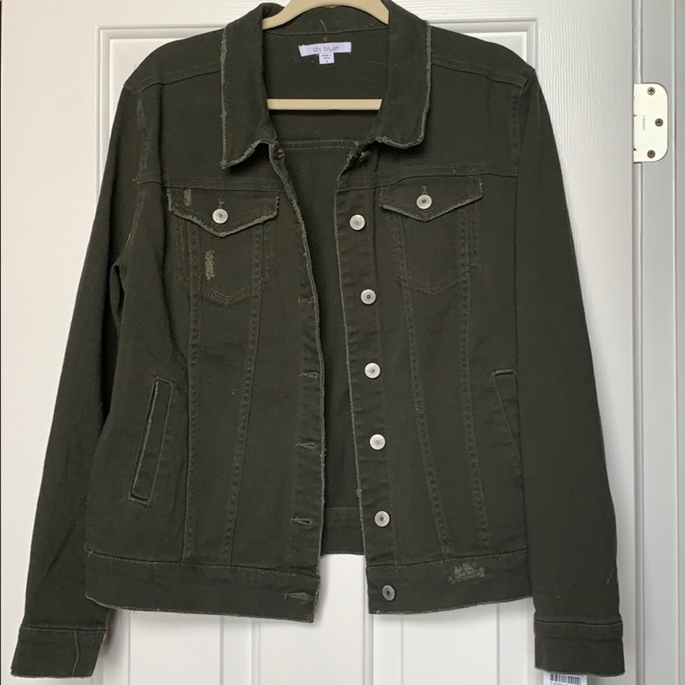 NWT Gorgeous STS Blue Denim Jacket 💚